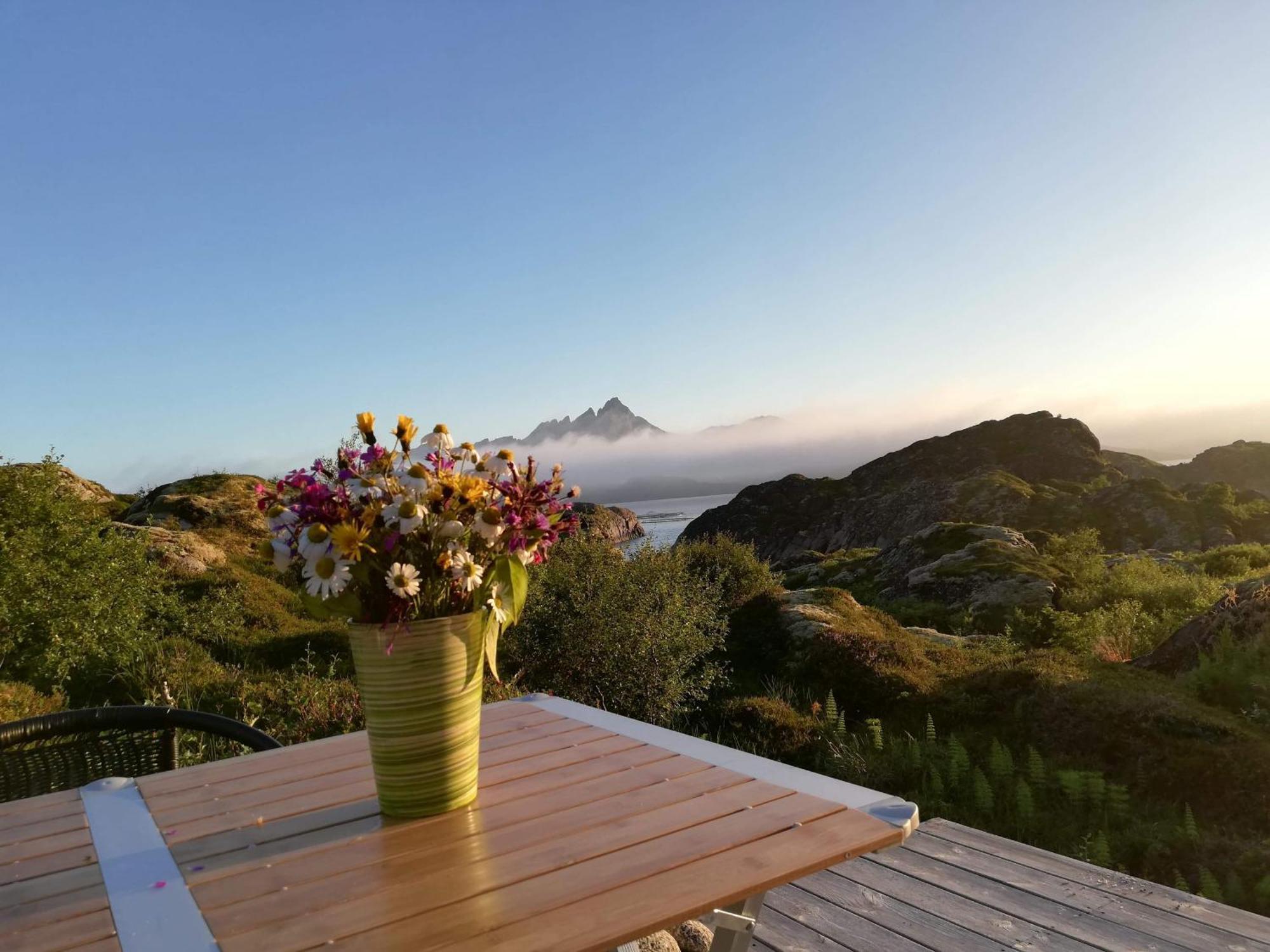 Unique Private Cabin In Lofoten Лекнес Екстериор снимка